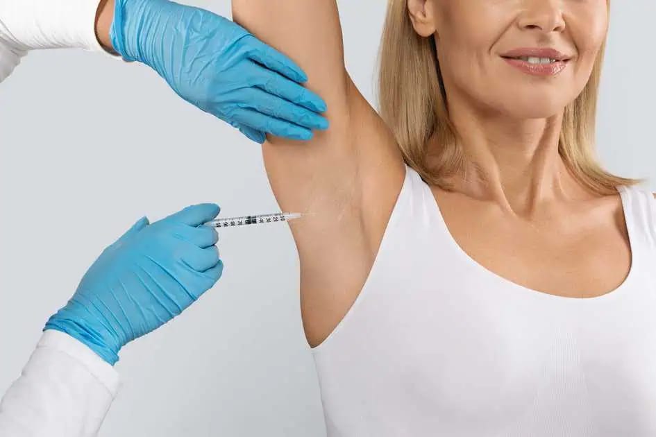 Hyperhidrosis treatment underarms Dermiere Aesthetic