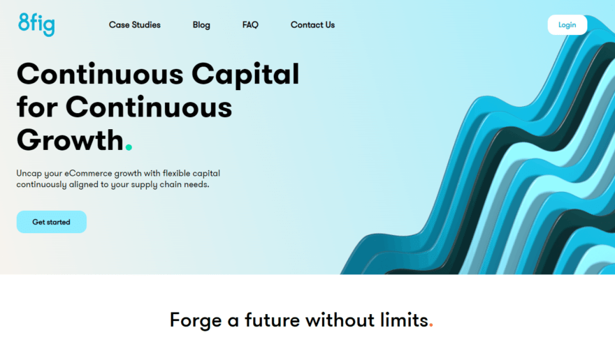 8fig continuous capital platform for ecommerce growth with flexible supply chain aligned funding