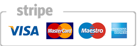 Secure payment by Stipe