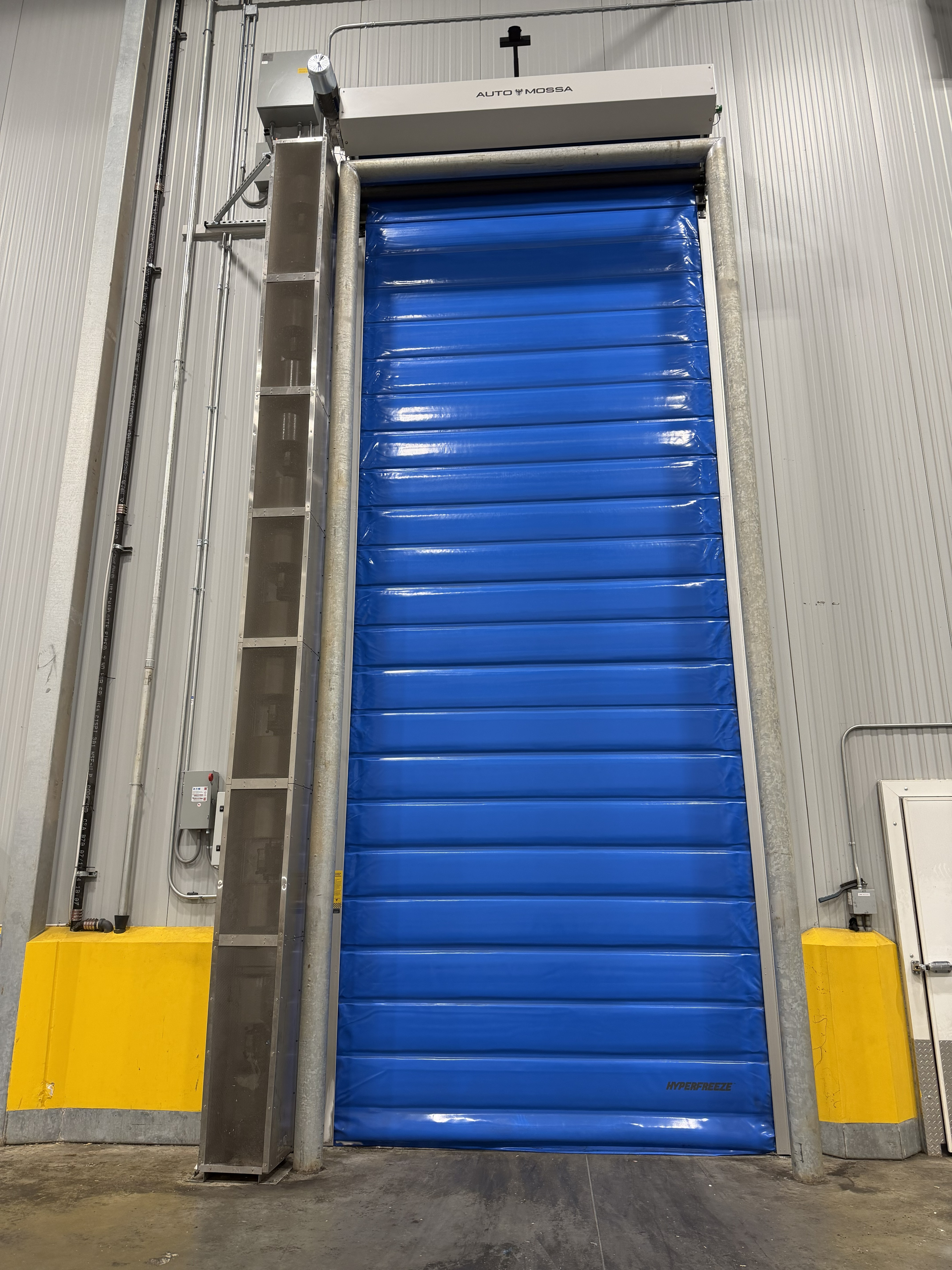 Tall 23 Foot High Speed Door AUTO MOSSA