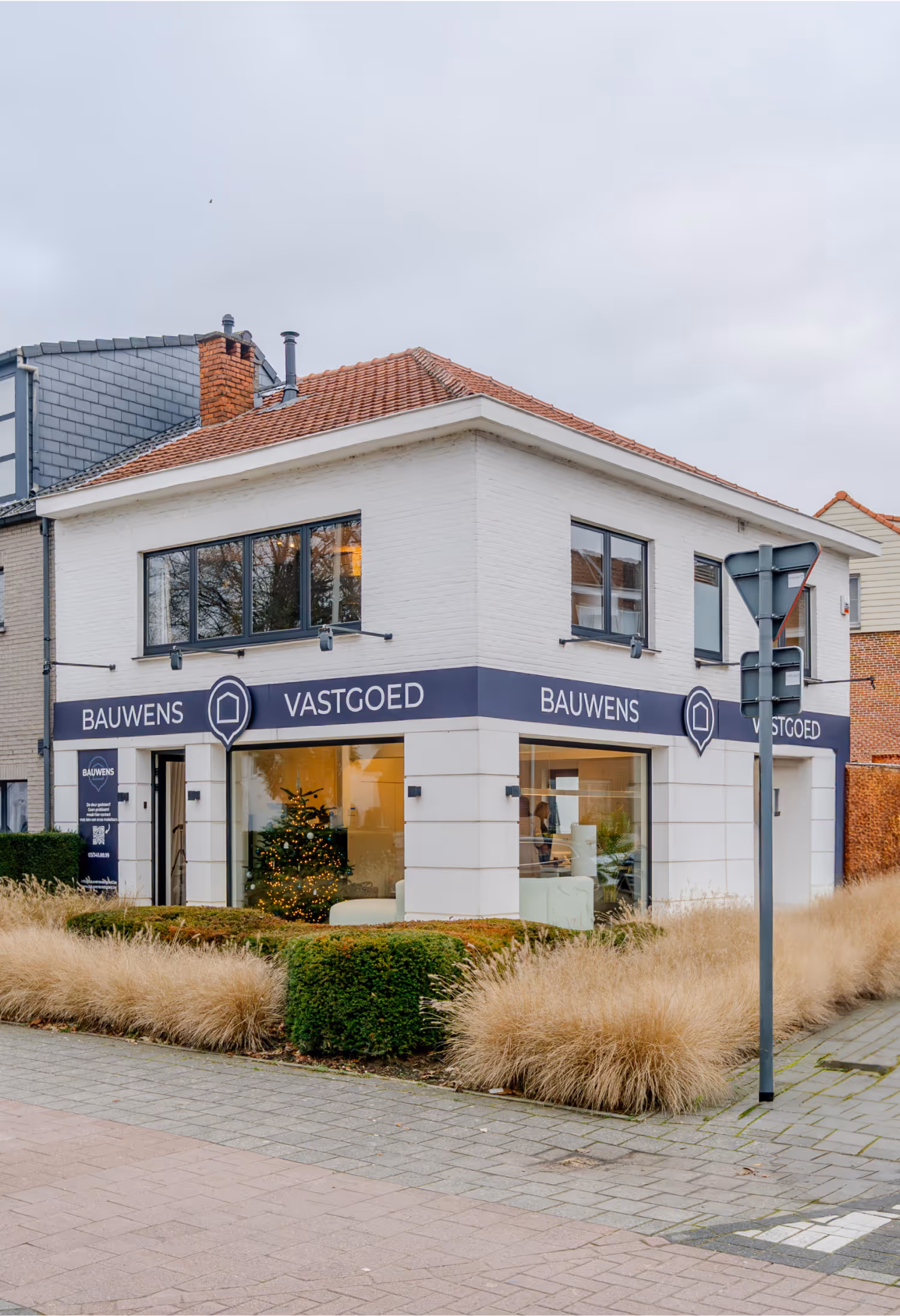 Het kantoor van Bauwens Vastgoed in Edegem