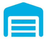 Varastointi, ikoni: varastorakennus