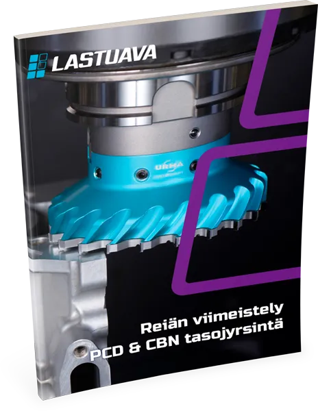 URMA reiän viimeistely, PCD, CBN tasojyrsintä esite