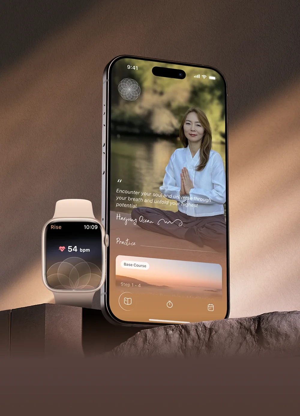 Rise Meditation App for daily meditation practice