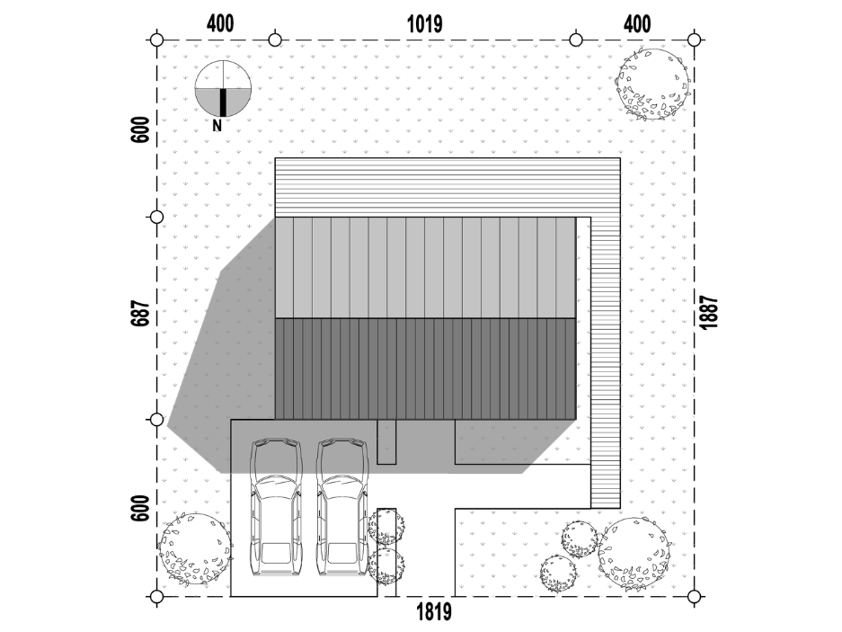 Optimo 70PP – plan działki
