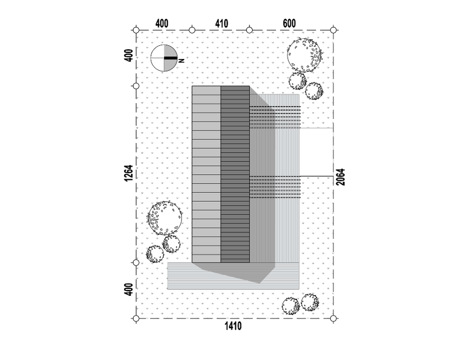 DI-44 Dom Idealny – plan działki