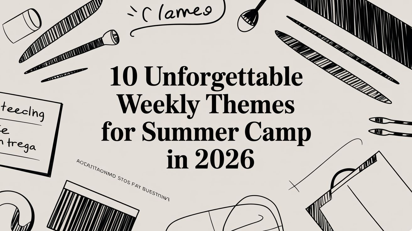 10 Unforgettable Weekly Themes for Summer Camp in 2026