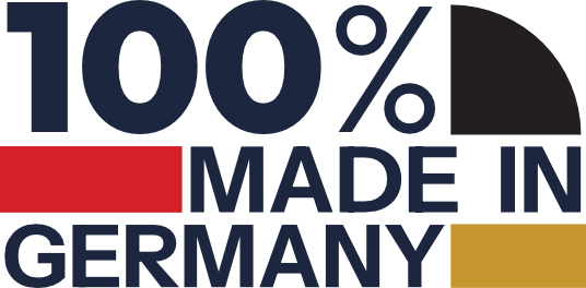 100% Made in Germany Logo