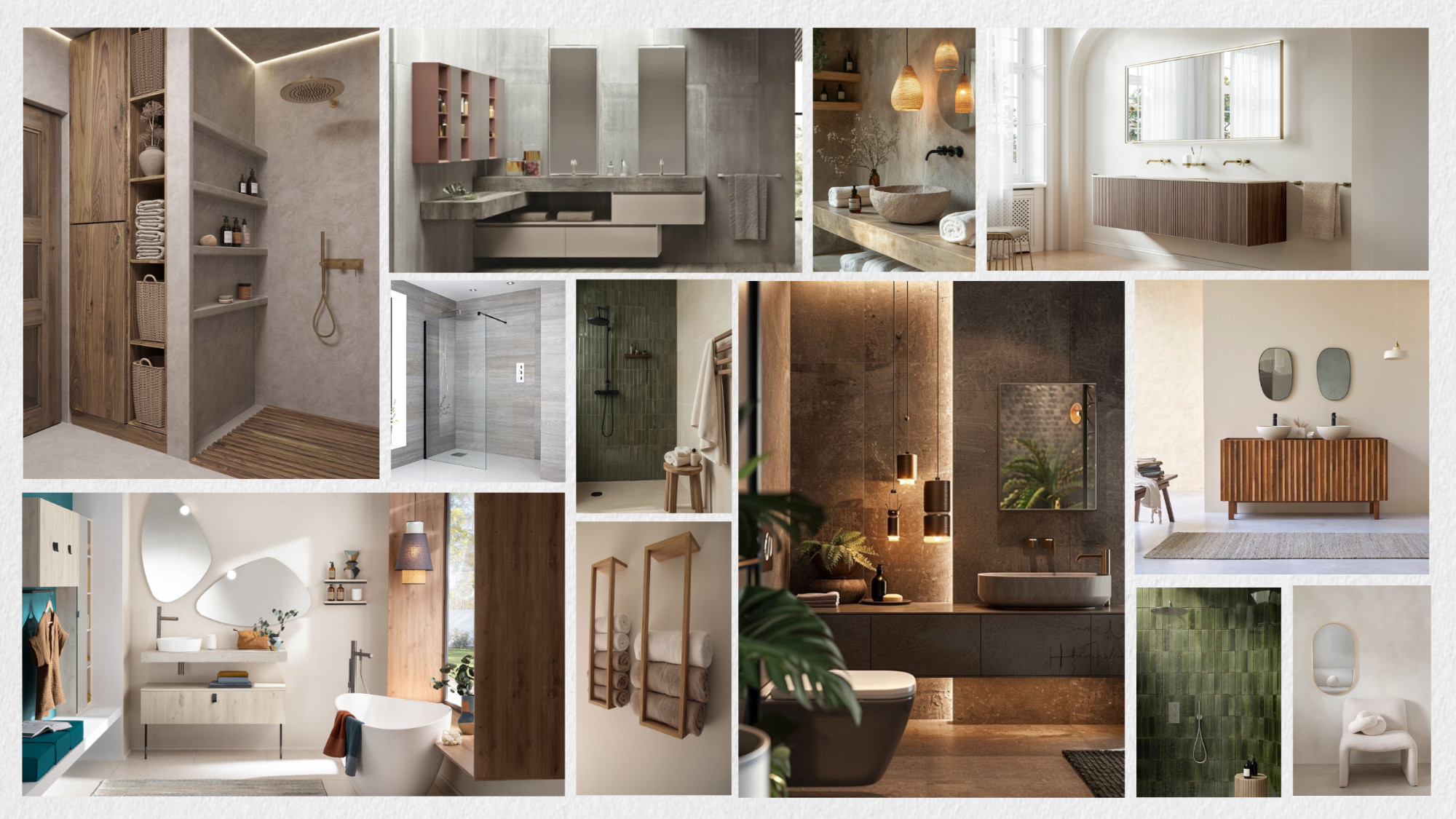 Moodboard du projet Elégance & sérénité