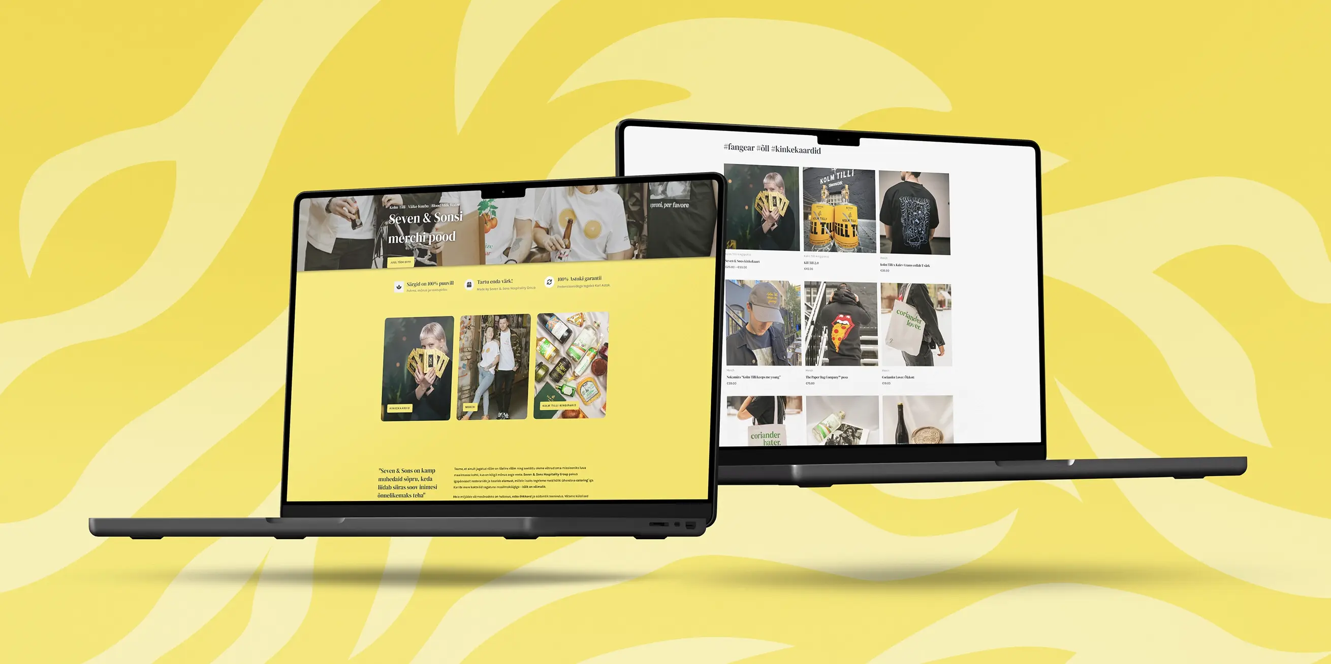 Webflow malli avaleht