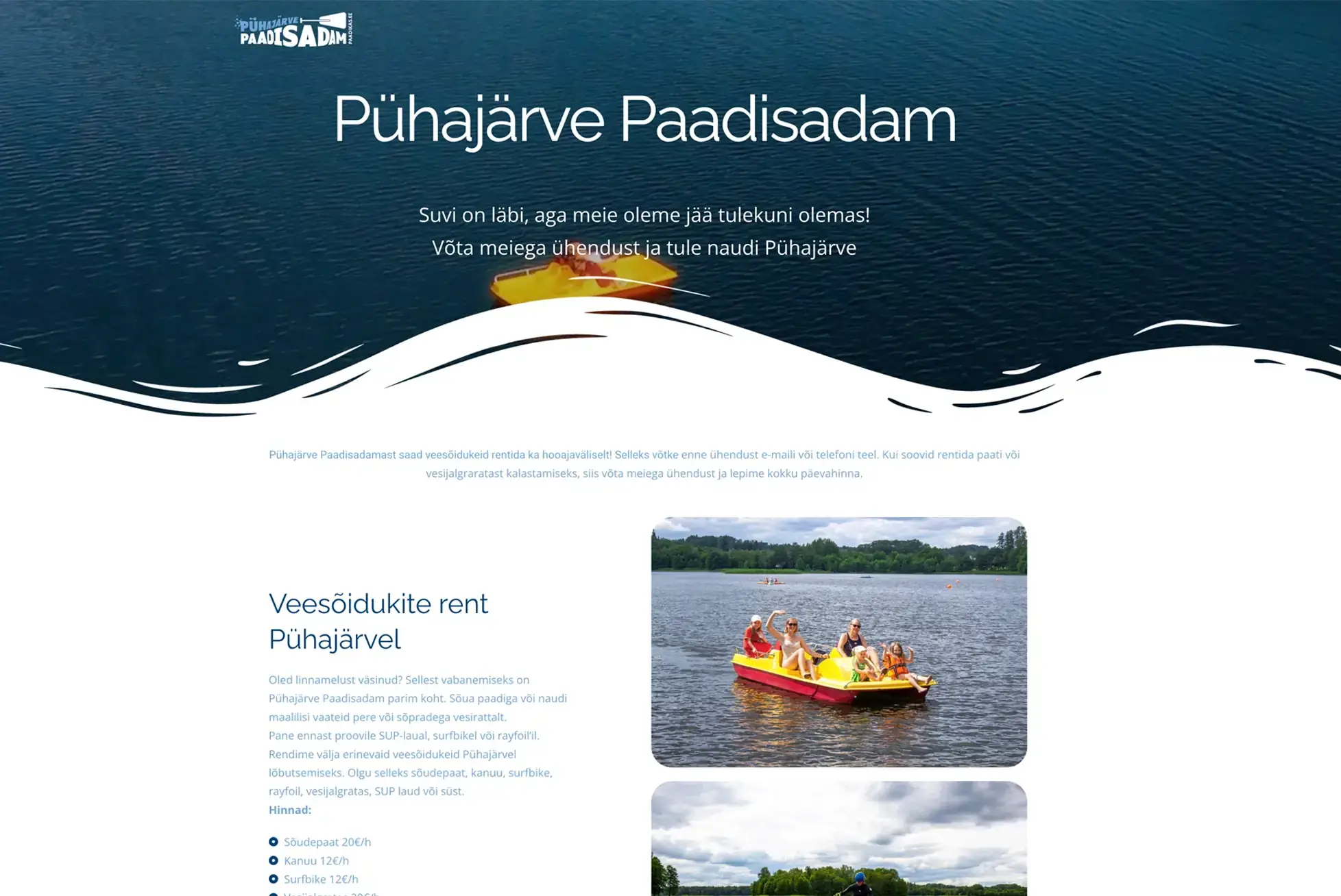 Webflow sisulehe kujundus