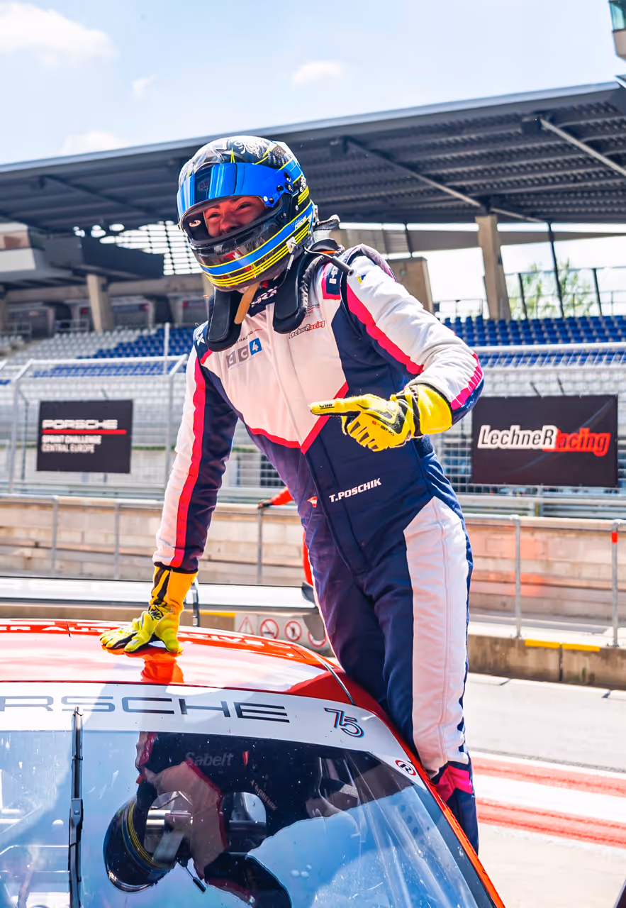 Tobias Poschik jubelt