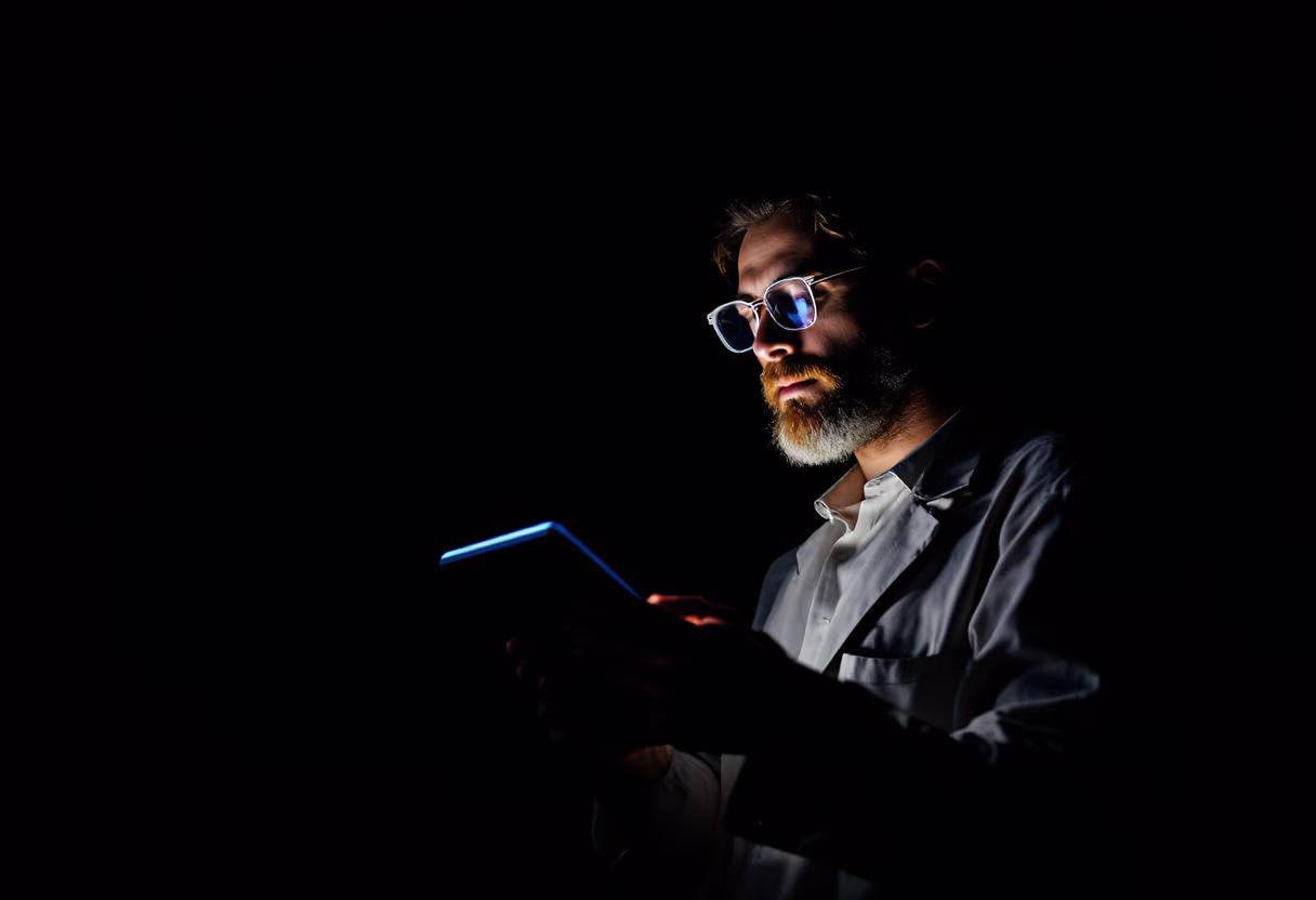 [interface] image of an ai software interface on a tablet (for a ai healthcare company)