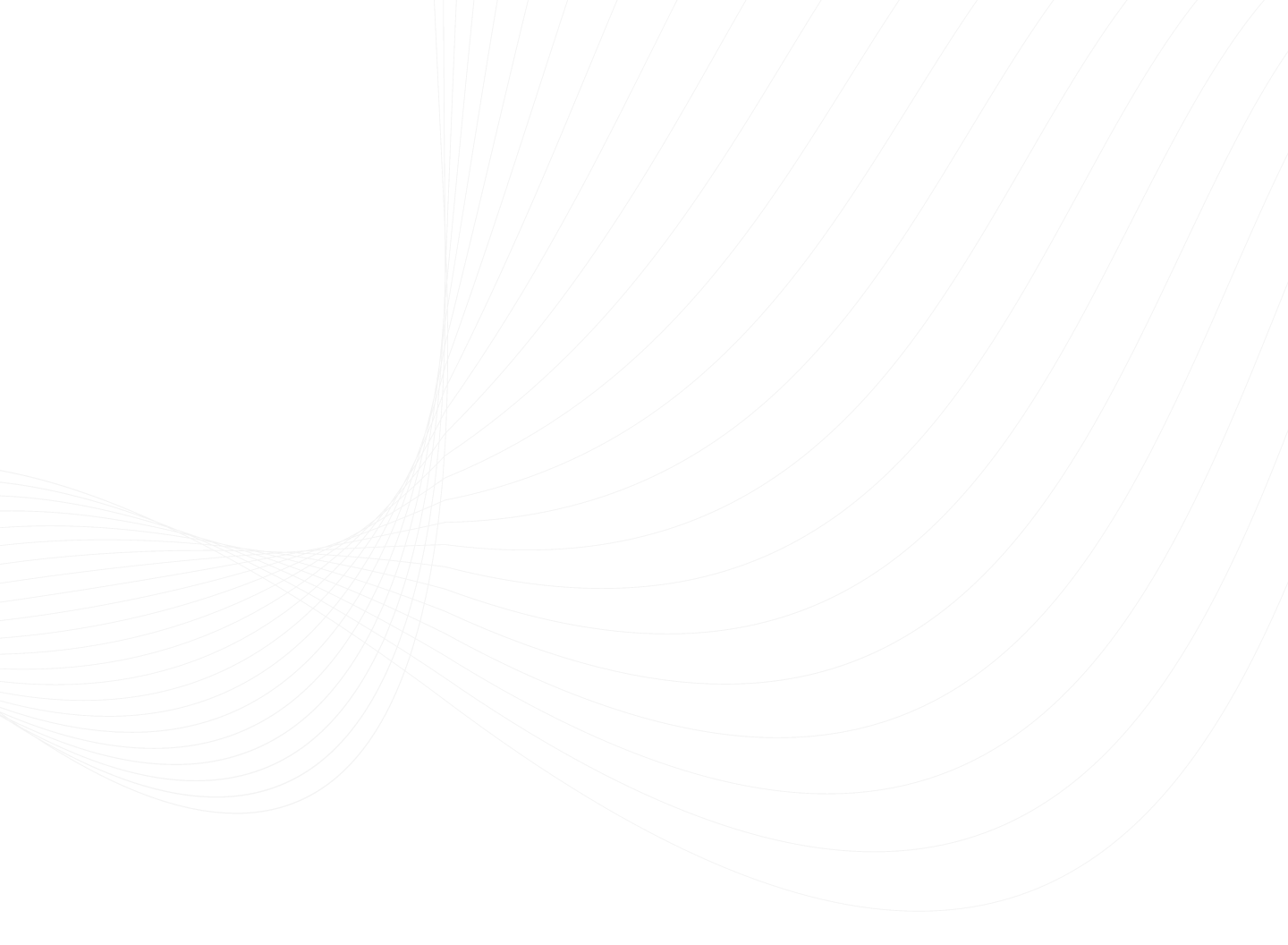 Curved, thin white lines forming an abstract wave pattern on a black background.