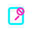 Icon of a document with a magnifying glass highlighting a checklist with a checkmark and an X.