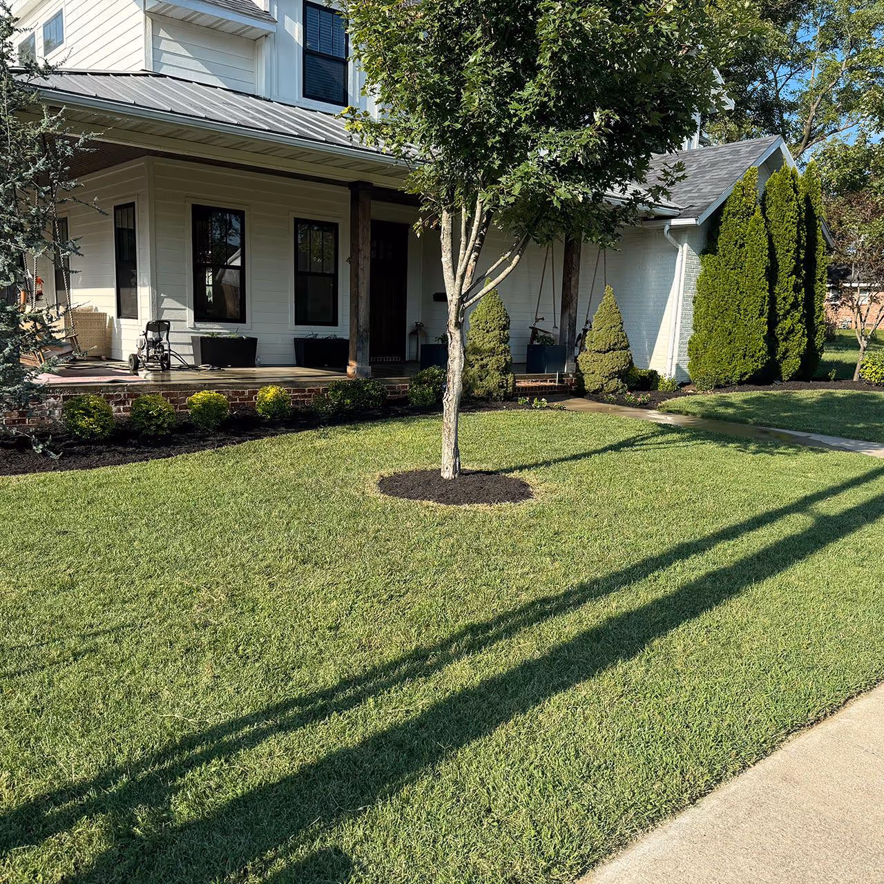Platinum Landscape known for reliable lawn care and landscaping services
