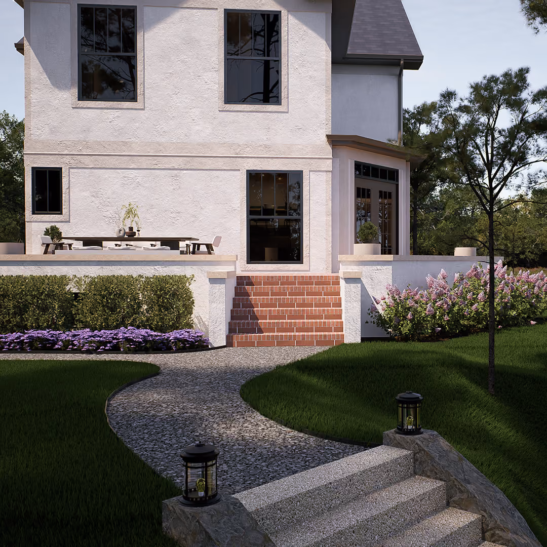 Residential landscape design services by Platinum Landscape in Northwest Arkansas