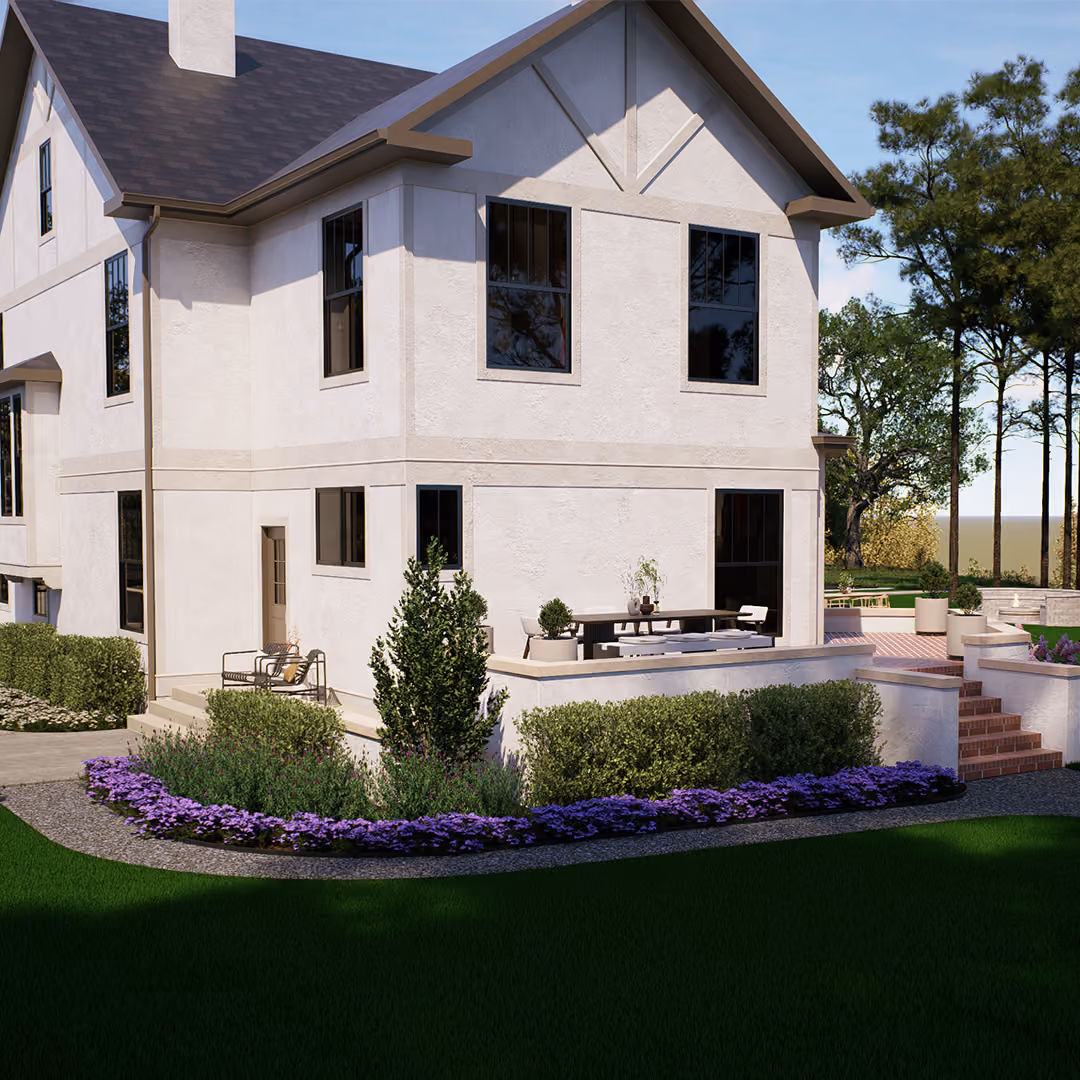 Professional landscape design services by Platinum Landscape in Northwest Arkansas