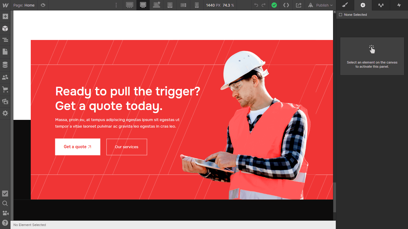 Roofing X - Webflow Template And Ui Kit Static Content
