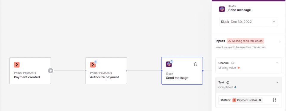 primer payment api workflows