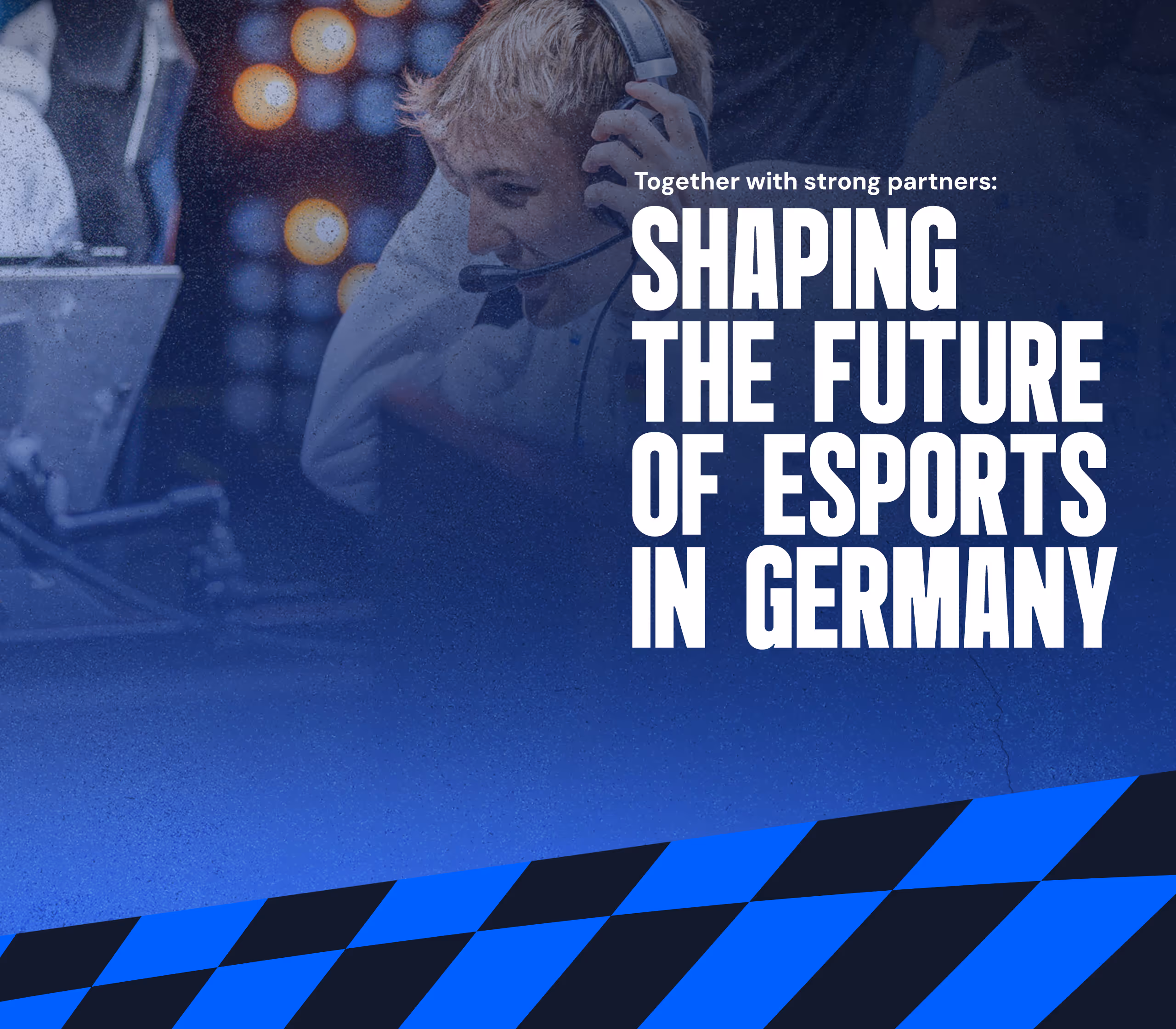 Statement graphic with text