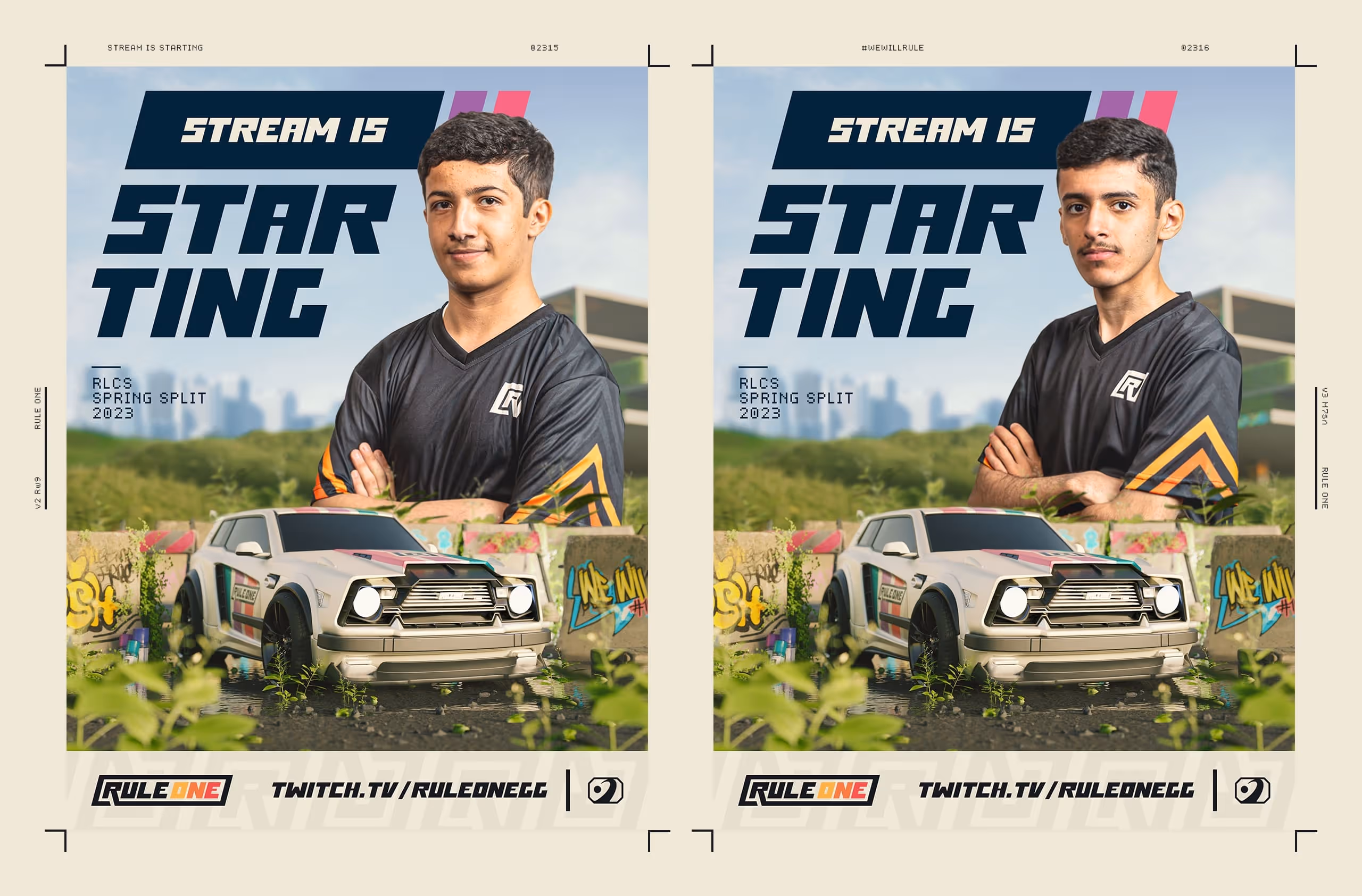 Stream is starting graphic