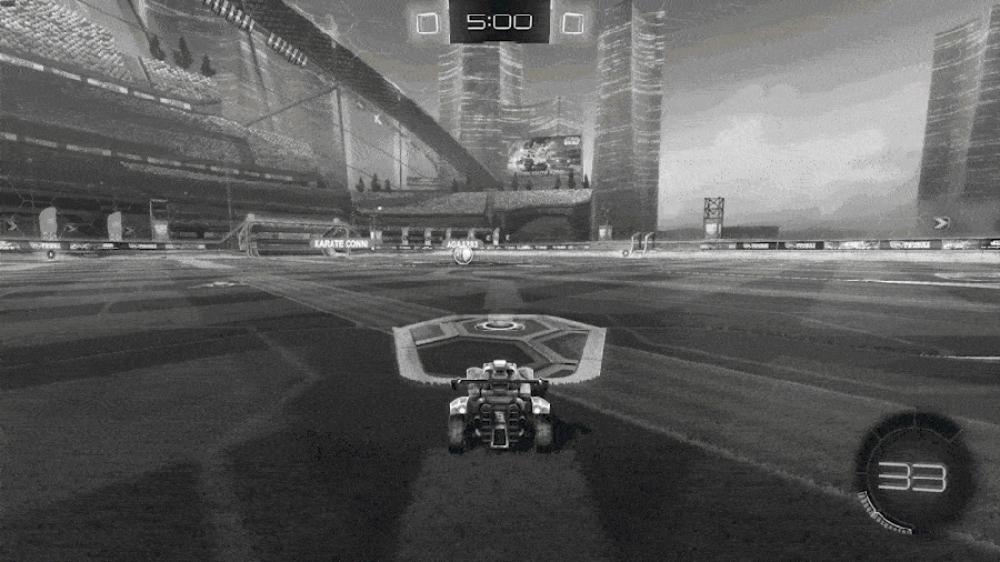 Motion Graphics showing an animated stream stinger