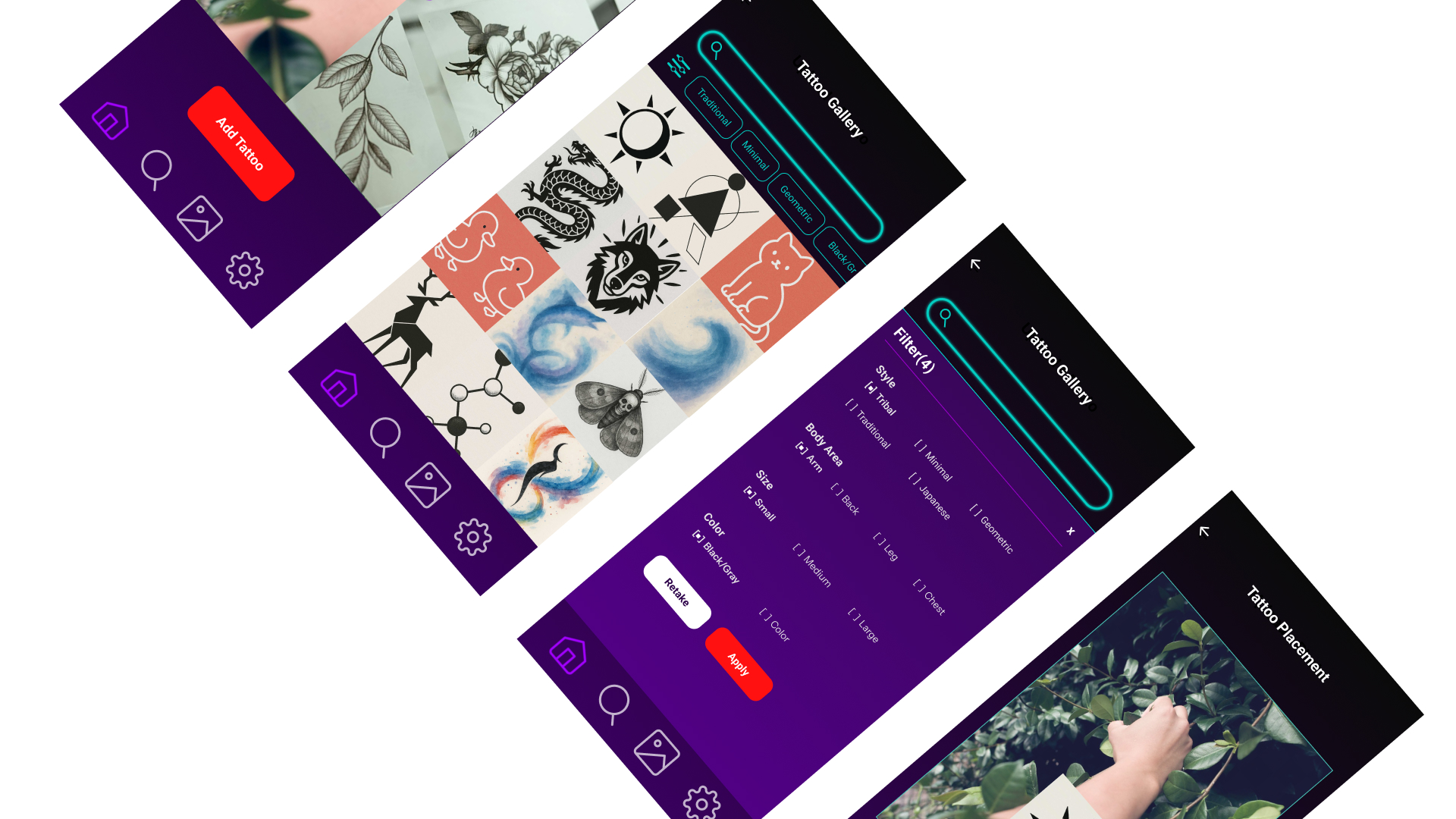 [digital project] image of creative illustrations on a laptop screen for a graphic design studio