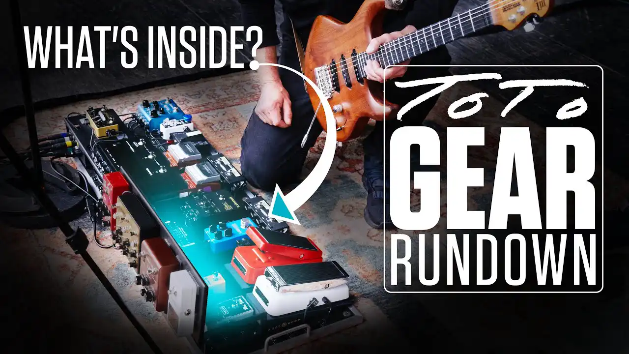 Gear Rundown: Steve Lukather’s Pedalboard Secrets with Jon Gosnell