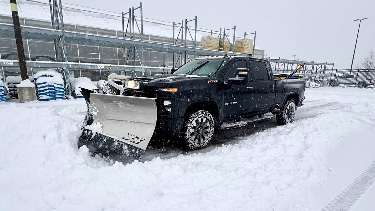 Snow removal service in Janesville, WI by Yellow Birch Landscaping