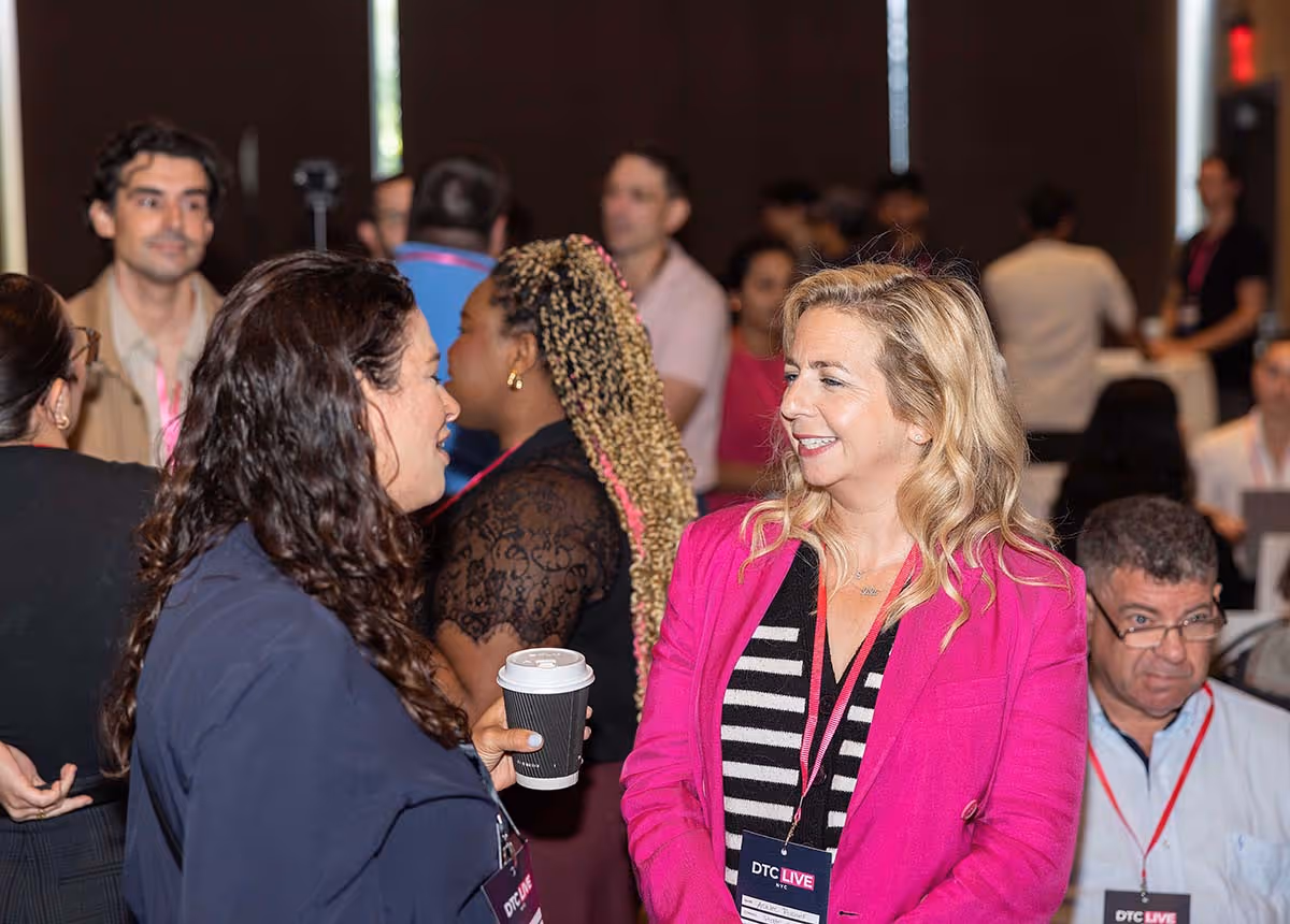 An image showing delegates at the DTC Live Connect NYC conference in New York