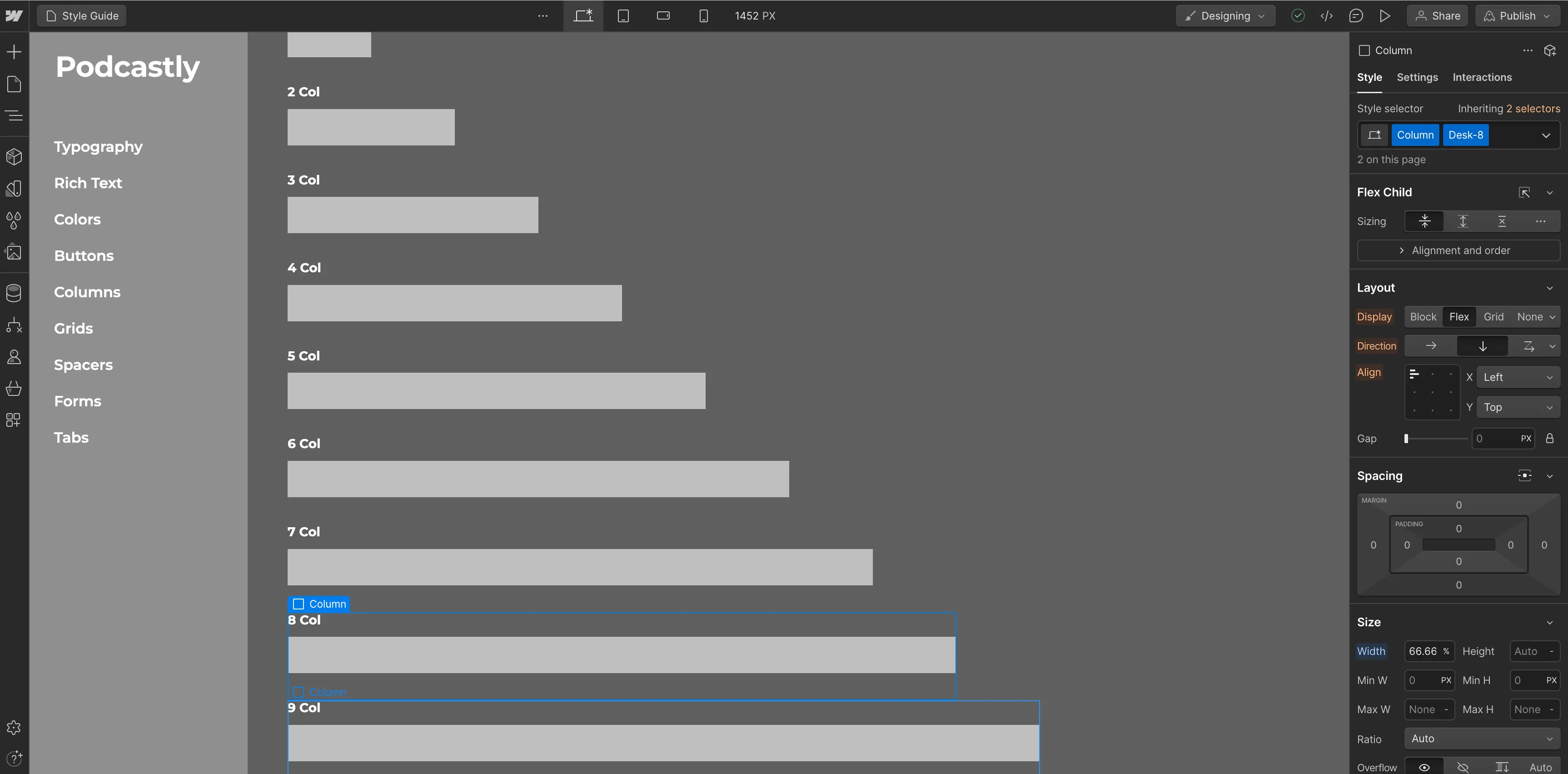 Style Guide Of Project