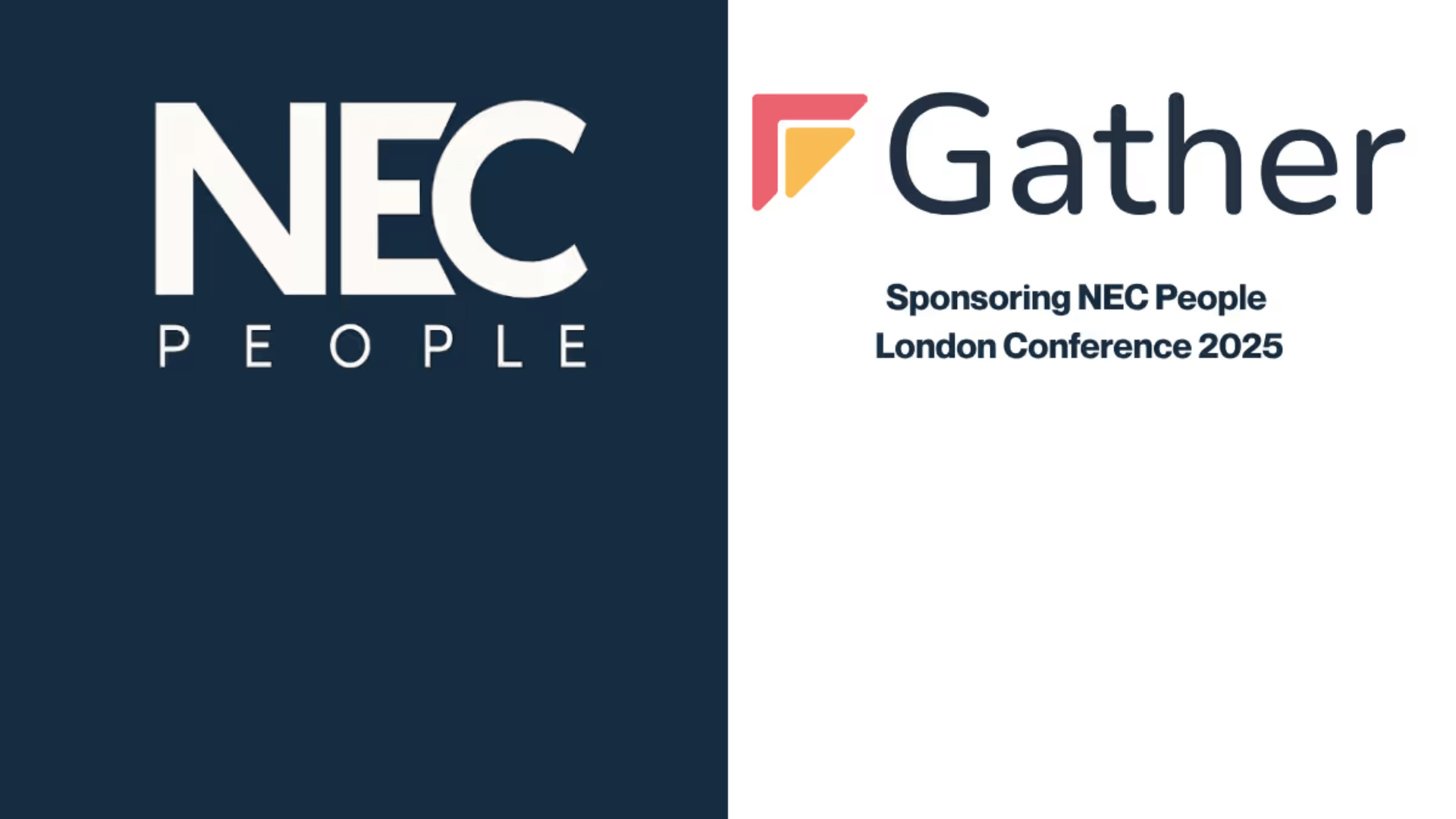 Gather Sponsors NEC People Conference 2025