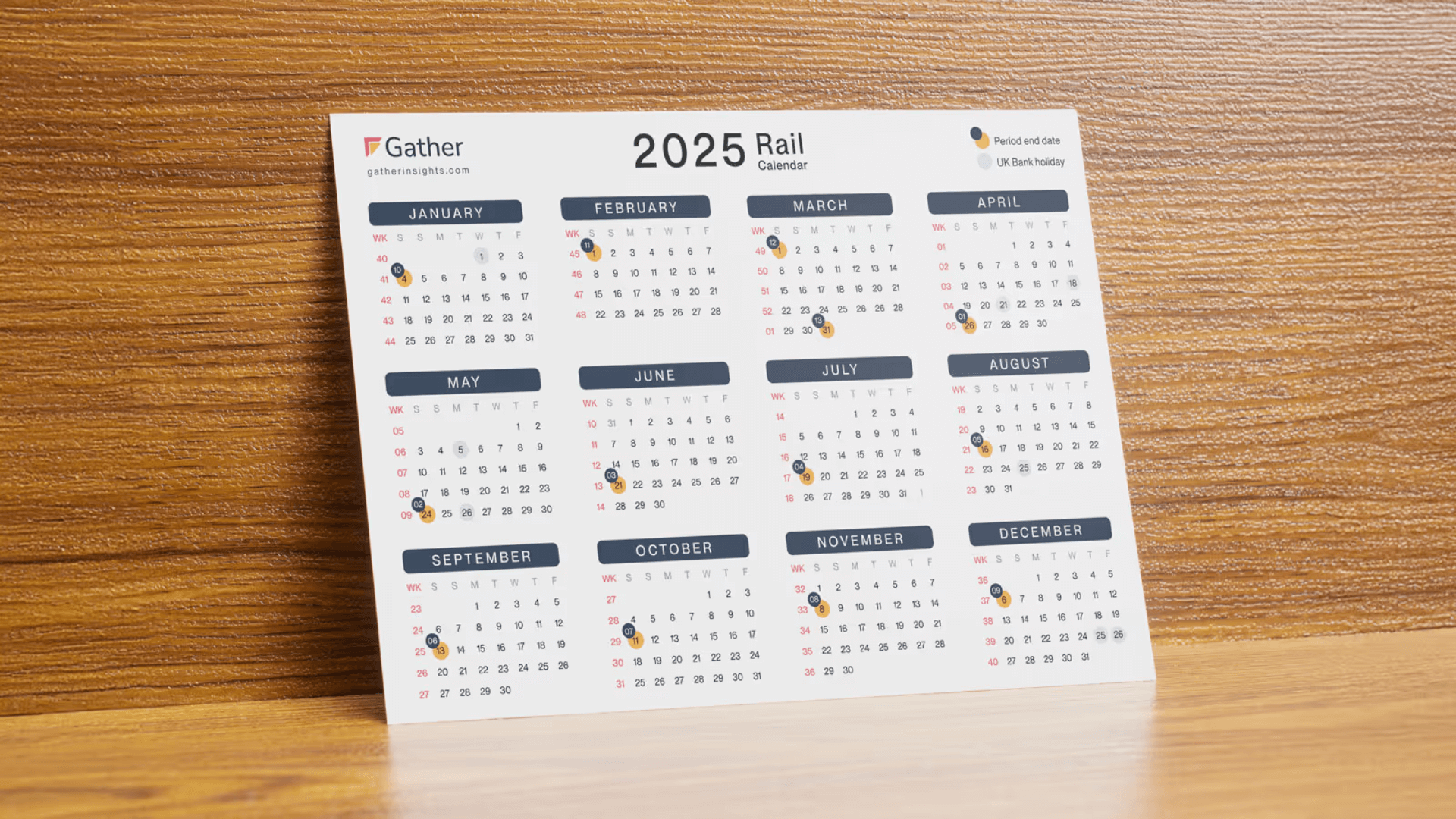 2025 Network Rail Calendar Download