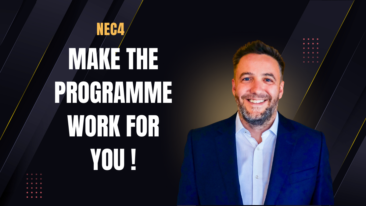 NEC4: Programme - Getting it working for you webinar thumbnail
