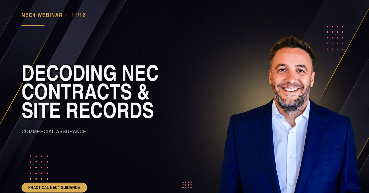 Ben Walker: Decoding NEC Contracts and the Value of Site Records
