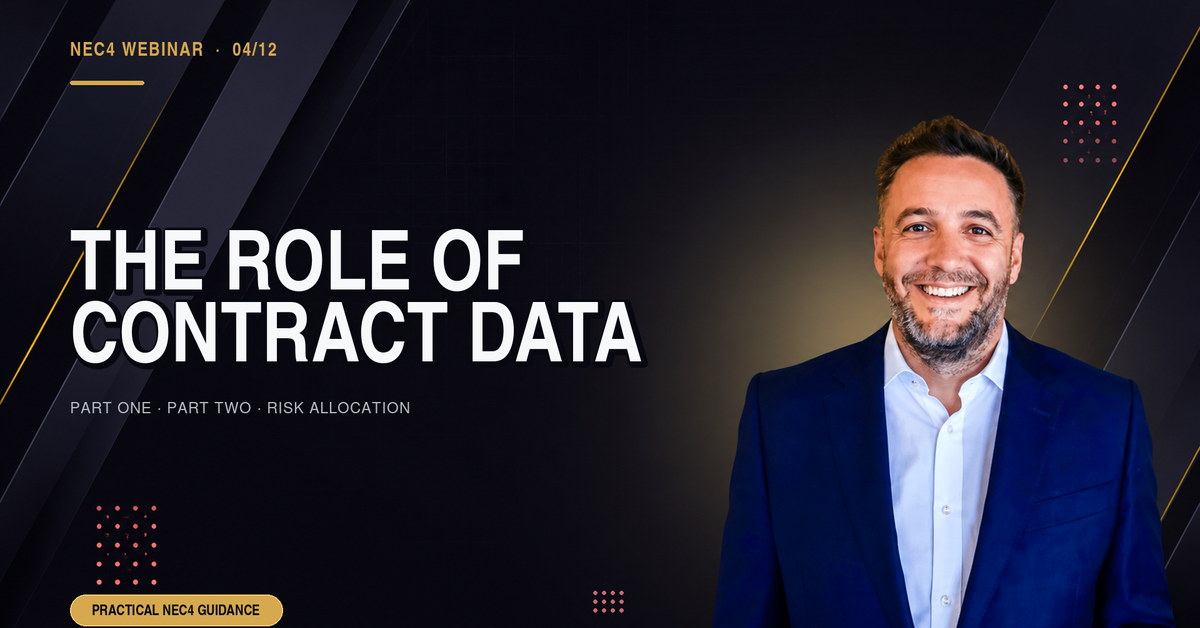 The Role of Contract Data