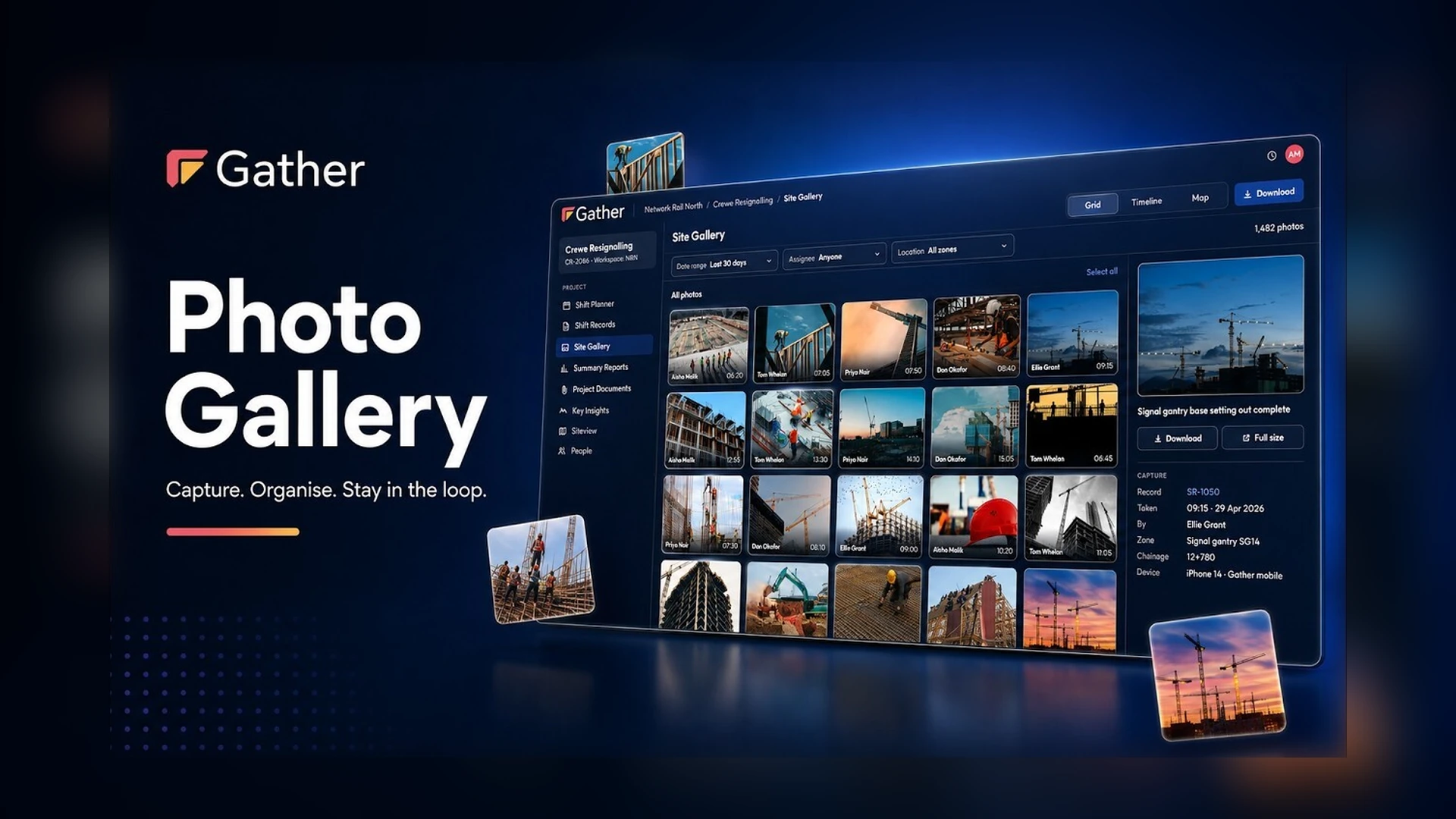 How to Use the Gather Gallery to Make Sense of Your Construction Photos