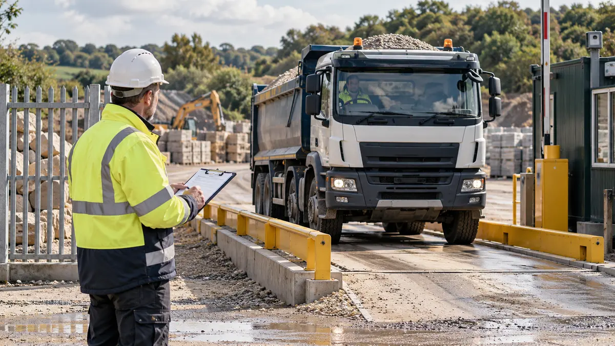 Your carbon return starts at the site gate: delivery notes, National Highways and AMP8