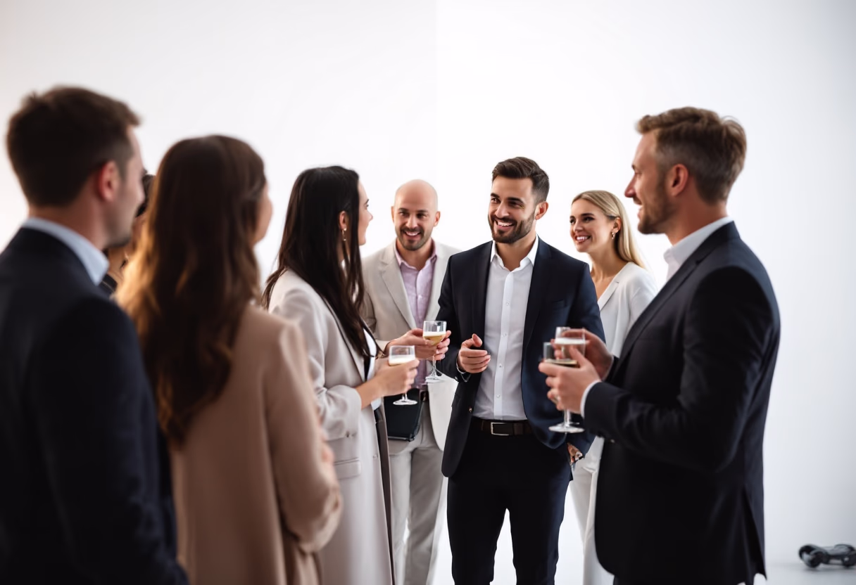image of networking event (for a hr tech)