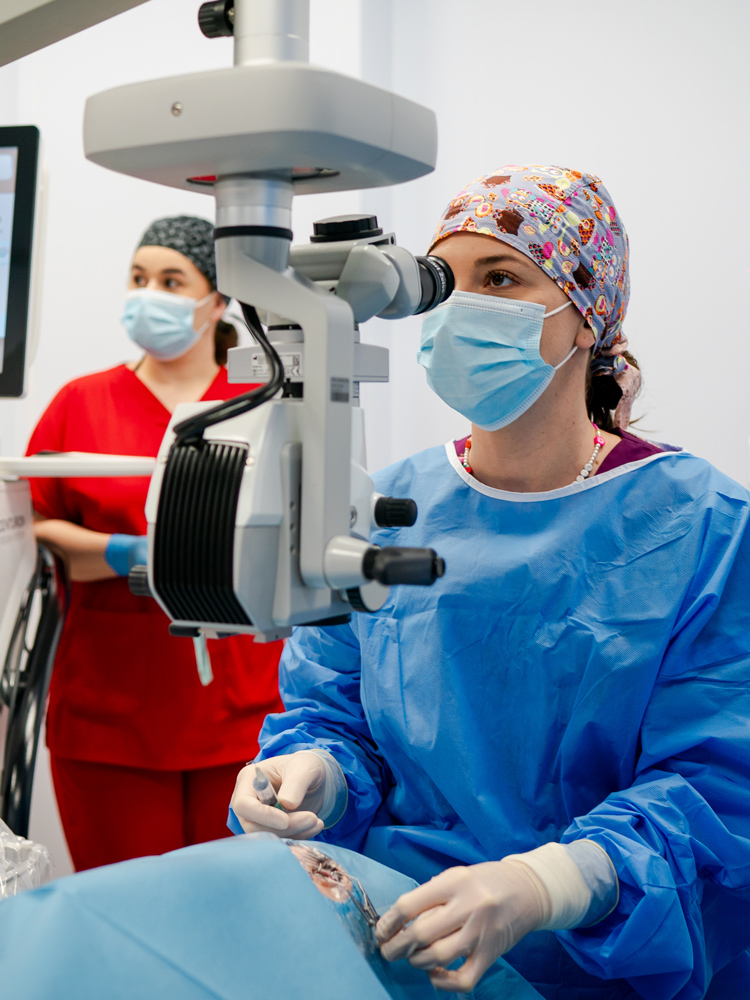 Chirurgie oftalmologică la Clinica Irina