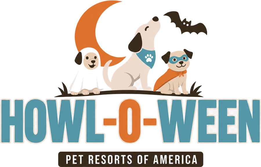 Howl-O-Ween at Pet Resorts of America logo