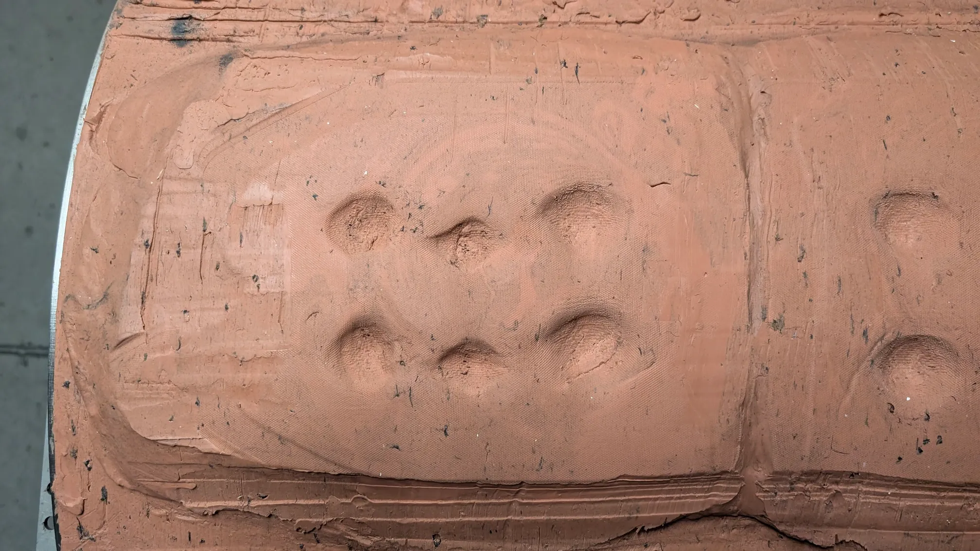 Laboratoryjny pomiar odkształcenia podłoża po badaniach balistycznych Astriva.