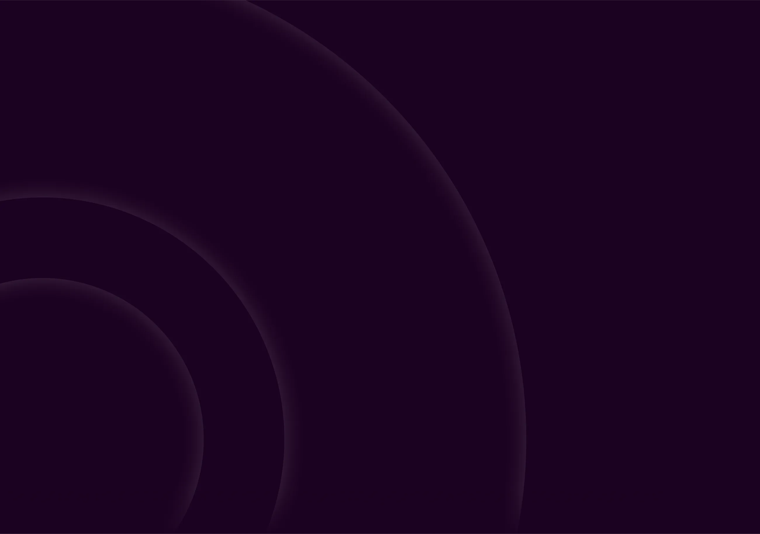 Cercles concentriques sombres en dégradé sur un fond violet foncé.