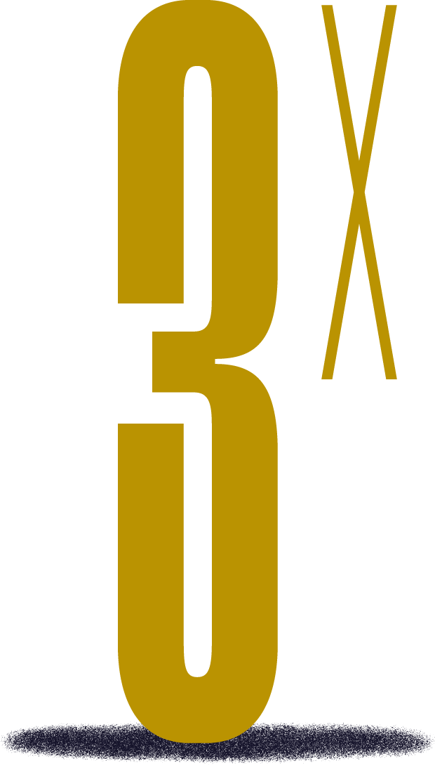 3x