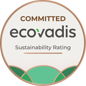 Ecovadis Committed Sustainability Rating badge