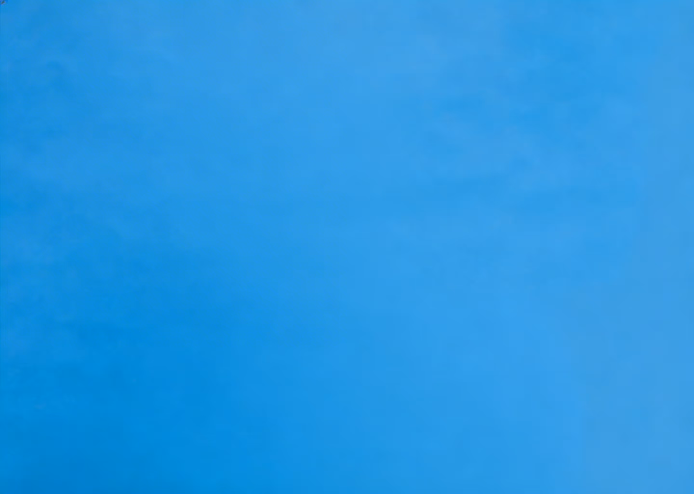 Solid blue textured background.