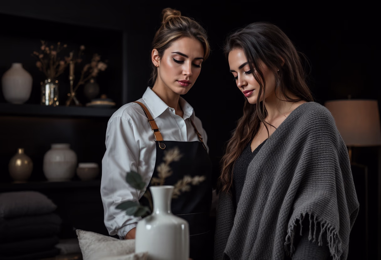 image of store helping customers