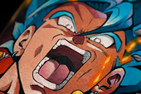 image of artist creating a tattoo