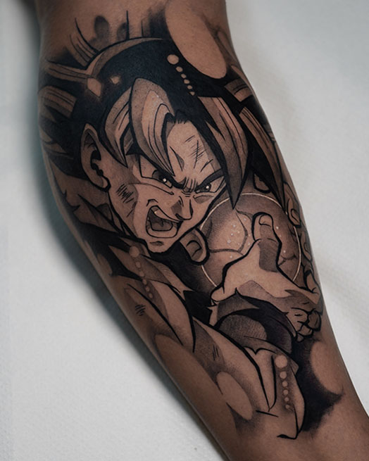 image of tattoo designs in progress